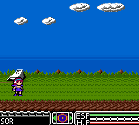 Psychic World - Game Gear game screenshot (1991) by Sega
